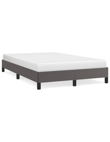 Giroletto senza Materasso Grigio 120x190 cm Similpelle