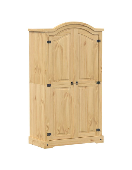Armadio Corona 102x52x186 cm in Legno Massello di Pino
