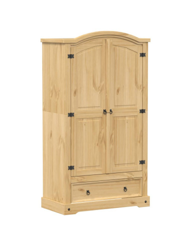 Armadio Corona 102x52x186 cm in Legno Massello di Pino