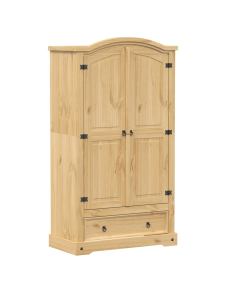 Armadio Corona 102x52x186 cm in Legno Massello di Pino