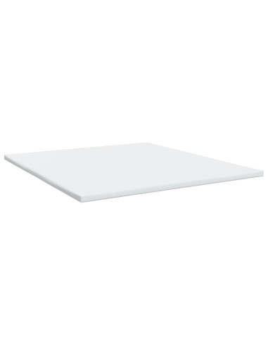 Giroletto a Molle con Materasso Grigio Chiaro 200x200cm Tessuto