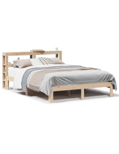 Giroletto con Testiera 120x190 cm in Legno Massello di Pino