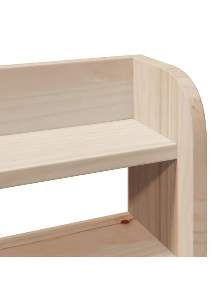 Letto senza Materasso 120x200 cm in Legno Massello di Pino