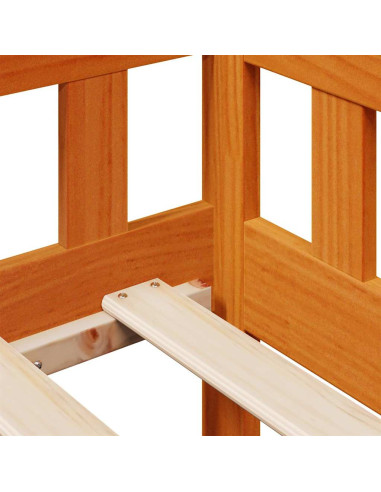 Divano Letto con Cassetti senza Materasso 90x200 cm Legno