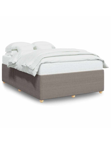 Giroletto senza Materasso Tortora 140x200 cm in Tessuto