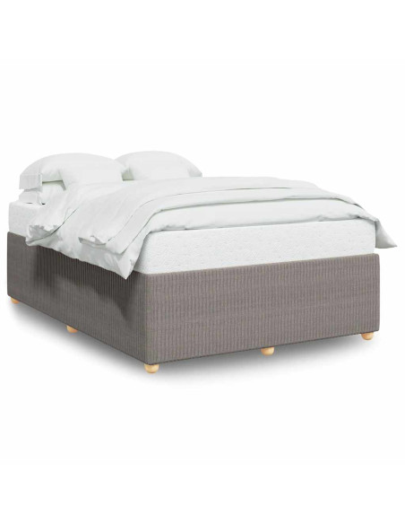 Giroletto senza Materasso Tortora 160x200 cm in Tessuto