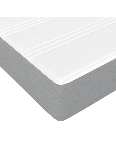 Letto Cassetti e Materasso Bianco 120x190cm Legno Massello Pino