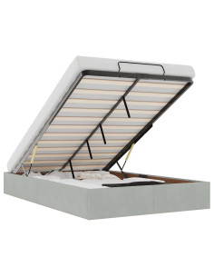 Struttura Letto Pouf Senza Materasso 120x190 cm Velluto