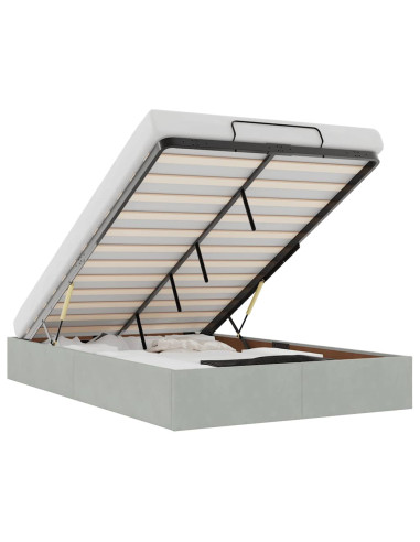 Struttura Letto Pouf Senza Materasso 120x190 cm Velluto