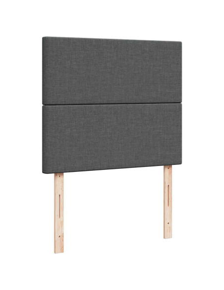 Struttura Letto Pouf con Materasso 80x200 cm in Tessuto