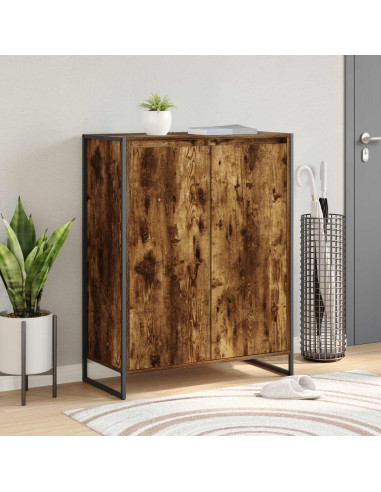 Mobile per scarpe con porta Quercia Fumosa 79 x 36 x 100 cm