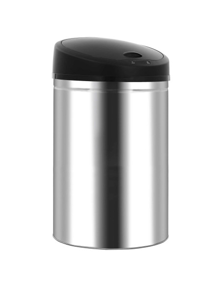 Cestini per la carta Nero Acciaio inossidabile