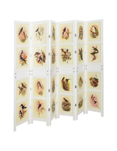 Pannello Romdivider Bianco 212 x 165 cm MDF