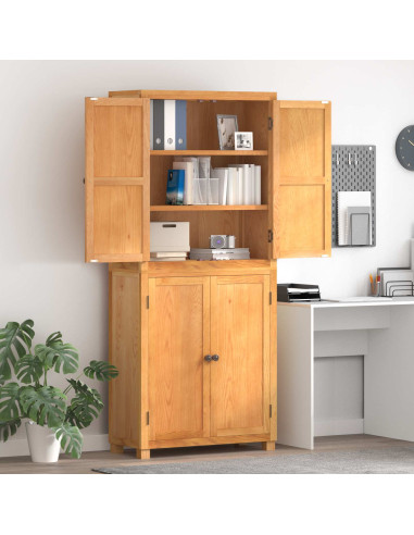 Set di Mobili per Magazzino con porta Marrone Legno multistrato