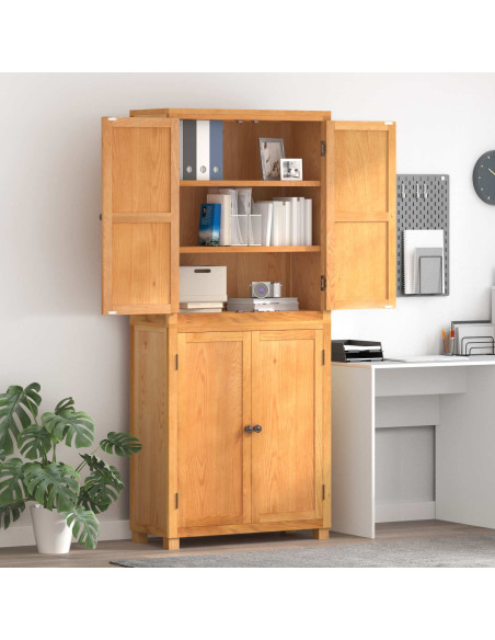 Set di Mobili per Magazzino con porta Marrone Legno multistrato