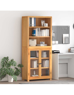 Set di Mobili per Magazzino con porta Marrone Legno multistrato