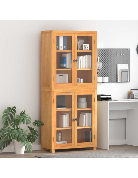 Set di Mobili per Magazzino con porta Marrone Legno multistrato