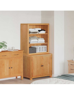 Set di Mobili per Magazzino con porta Marrone Legno multistrato