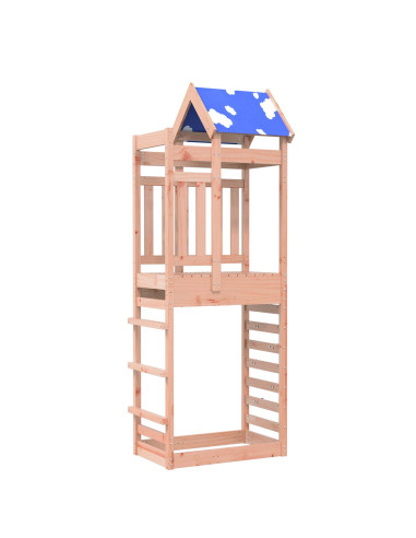 Torre da Gioco Marrone 85 x 52,5 x 239 cm Legno Douglas Solido