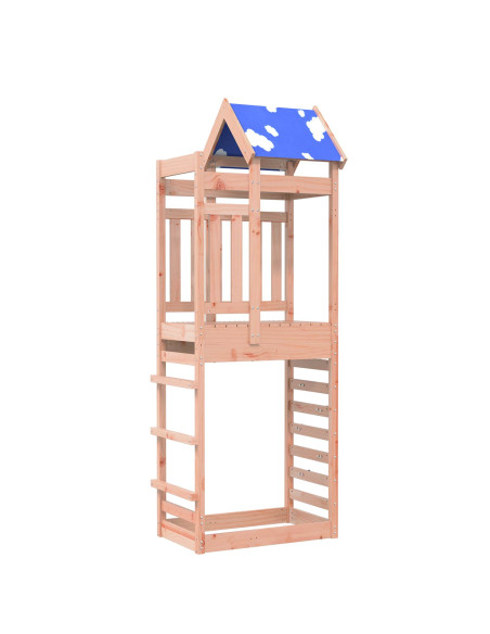 Torre da Gioco Marrone 85 x 52,5 x 239 cm Legno Douglas Solido