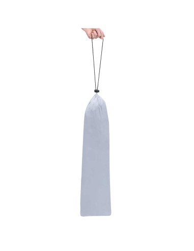 Tenda Tipi Bambini con Borsa Grigio Poliestere 115x115x160cm