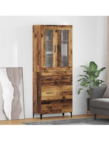 Credenza Legno vecchio 69,5 x 34 x 180 cm Legno multistrato