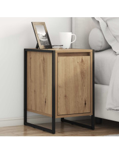 Comodino Rovere Artigianale 39,5 x 30 x 50 cm Legno multistrato