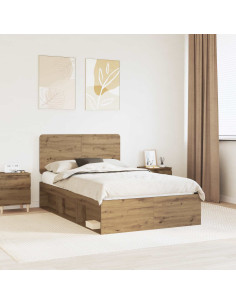 Struttura del letto Rovere Artigianale 120 x 200 cm