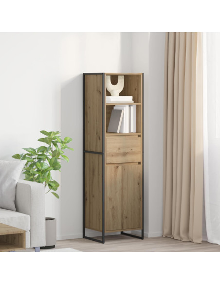 Armadio per Libri Rovere Artigianale 43 x 36 x 150.5 cm