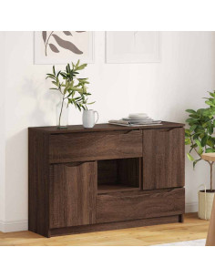 Credenza Rovere Marrone 100 x 30 x 65,6 Legno multistrato