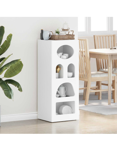 Credenza Bianco 40 x 35 x 100,5 cm Legno multistrato