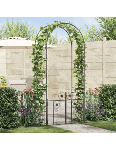 Arco da Giardino con blocco Nero 203 x 50 x 218 cm