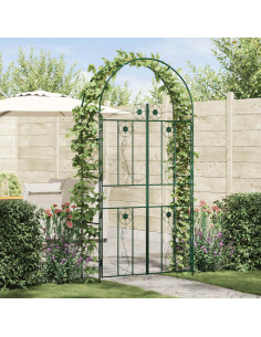 Arco da Giardino Tinta unita Verde 115 x 37 x 226 cm