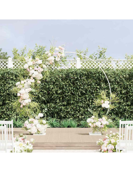 Arco Nuziale Bianco 220 x 45 x 200 cm Acciaio