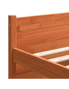 Struttura del letto Marrone cerato 205.5 x 95.5 x 51 cm