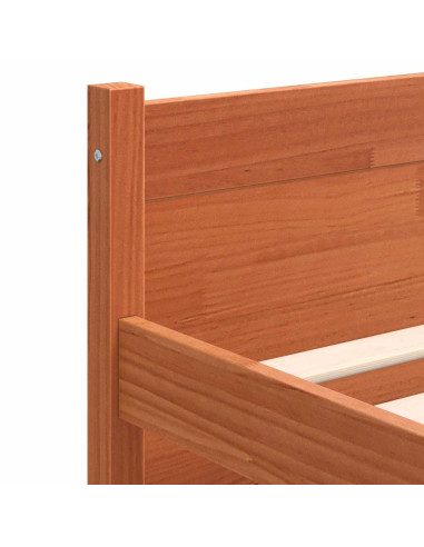 Struttura del letto Marrone cerato 205.5 x 95.5 x 51 cm