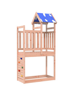 Torre da Gioco Marrone Legno Douglas Solido