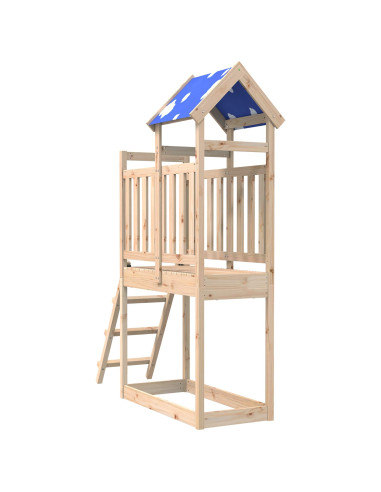 Torre da Gioco Marrone 52,5 x 110,5 x 215 cm Pino massello