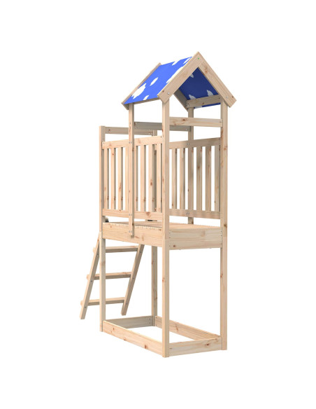 Torre da Gioco Marrone 52,5 x 110,5 x 215 cm Pino massello