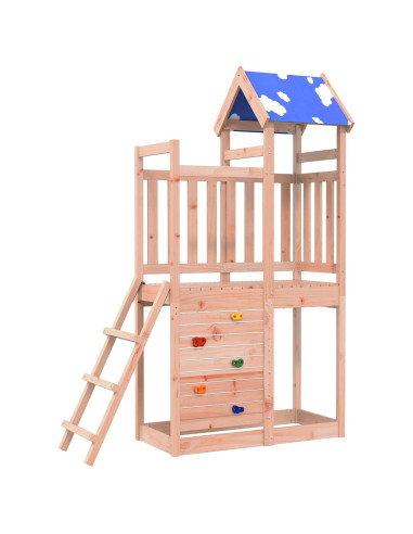 Torre da Gioco Marrone Legno Douglas Solido