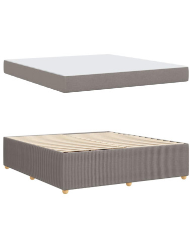 Struttura del letto con materasso Talpa 180 x 200 cm Tessuto