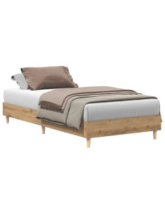 Giroletto senza Materasso Rovere Artigianale 90x190 cm