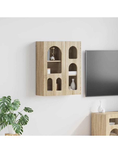 Armadio pensile con lo scaffale Rovere Sonoma 59 x 20 x 71.5 cm