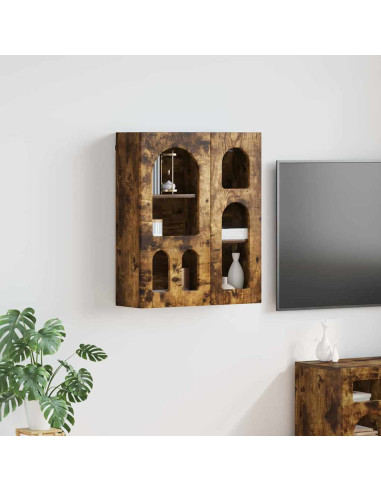 Armadio pensile Rovere fumé 59 x 20 x 71.5 cm Legno multistrato