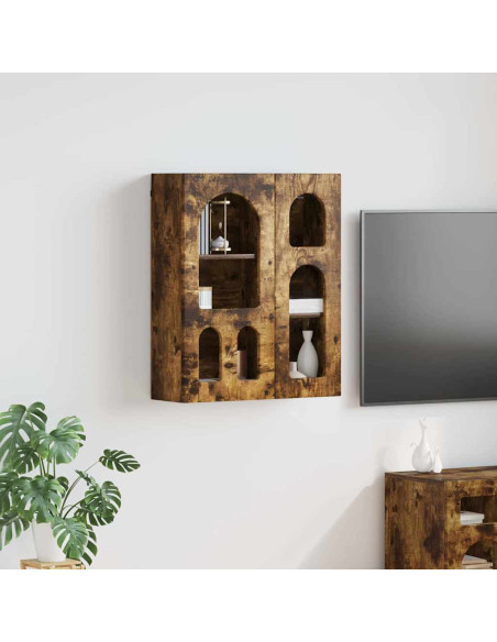 Armadio pensile Rovere fumé 59 x 20 x 71.5 cm Legno multistrato