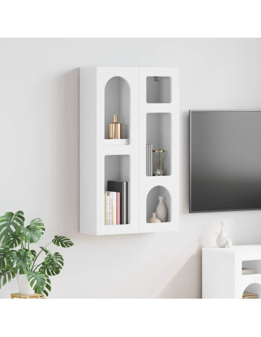 Armadio pensile Bianco 59 x 20 x 100 cm Legno multistrato