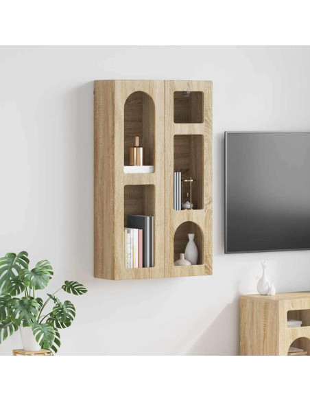 Armadio pensile con lo scaffale Rovere Sonoma 59 x 20 x 100 cm