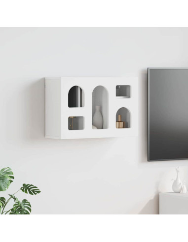 Armadio pensile Bianco 60 x 20 x 40 cm Legno multistrato