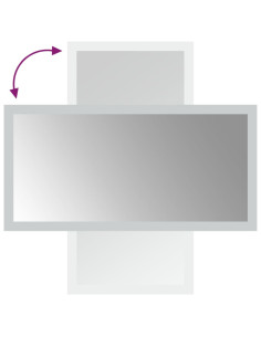 Specchio da Bagno con Luci LED 20x40 cm