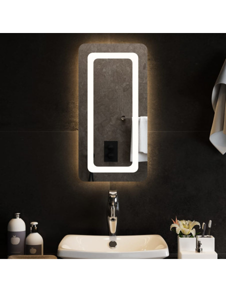 Specchio da Bagno con Luci LED 30x60 cm